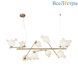 Подвесная люстра Freya Flaty FR5374PL-10BS