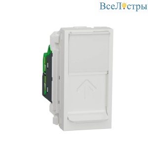 Розетка компьютерная RJ45 Schneider Electric Unica Modular Cat. 6 STP NU341618