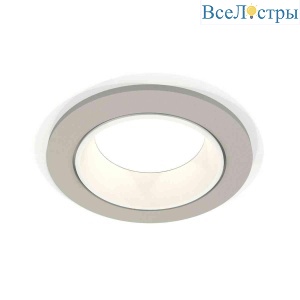 Комплект встраиваемого светильника Ambrella light Techno Spot XC6514001 SGR/SWH серый песок/белый песок (C6514, N6110)