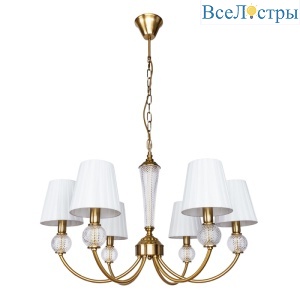 Подвесная люстра Arte Lamp Gracie A7301LM-6PB