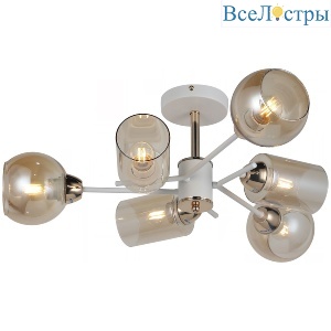 Люстра на штанге Illumico IL8243-6COU-79 WH GD