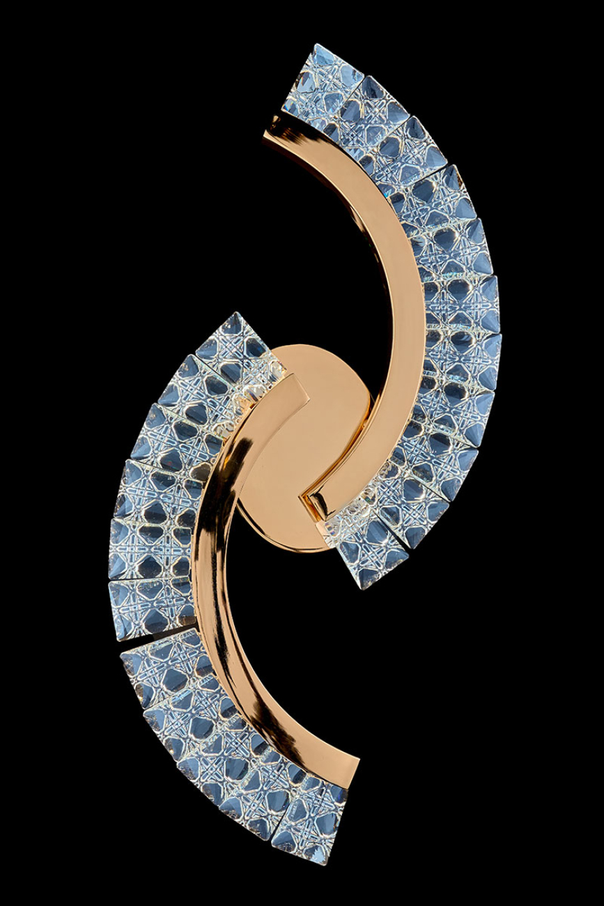 бра louise le7726/1w gold
