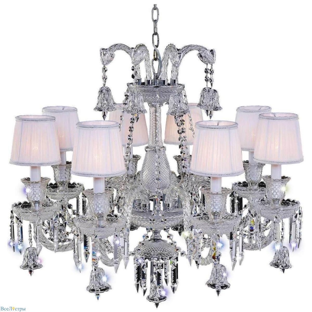 подвесная люстра crystal lux princess sp8