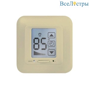 Диммер (04029) Uniel USW-001-LCD-DM-40/500W-TM-M-BG