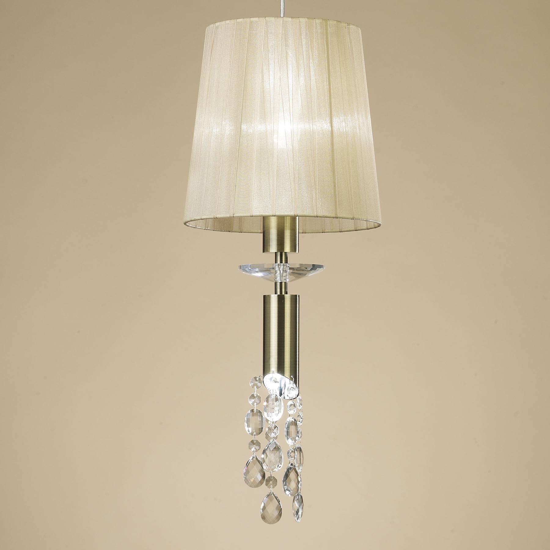подвесной светильник mantra tiffany bronze 3881
