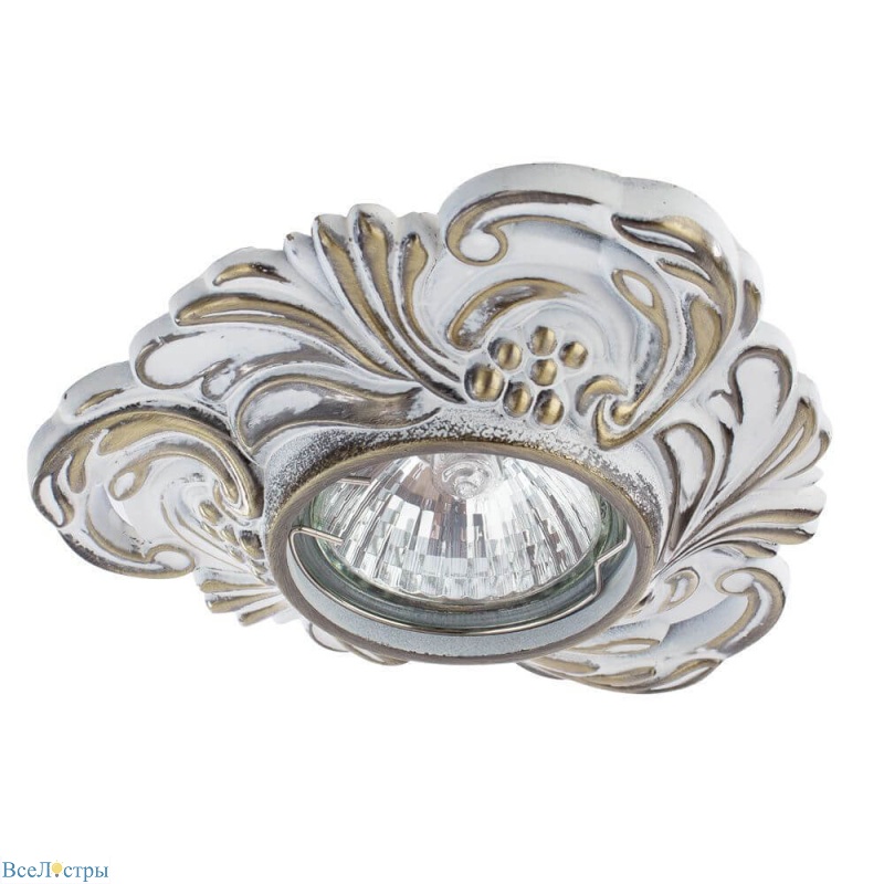 встраиваемый светильник arte lamp occhio a5285pl-1wg