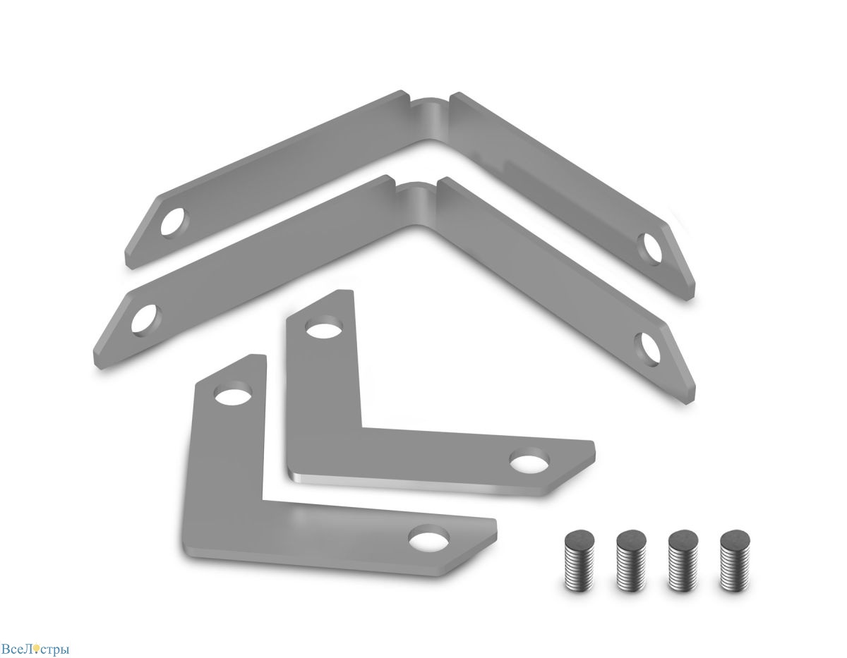 комплект угловых соединителей  4шт ambrella light track system gl3615