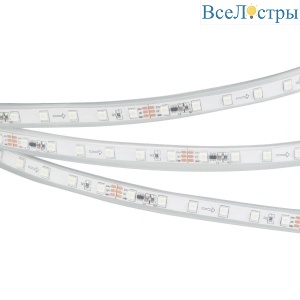 Светодиодная лента герметичная Arlight 14,4W/m 72LED/m 3535SMD разноцветный 5M SPI-P-F72-11mm 24V RGB-PX6 030484(2)