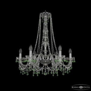 Подвесная люстра Bohemia Ivele Crystal 1410/6/240/h-74 Ni V5001