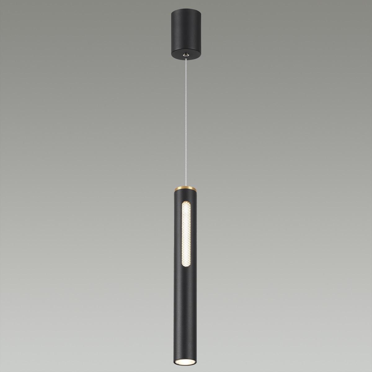 подвесной светодиодный светильник odeon light hightech mali 6643/7l