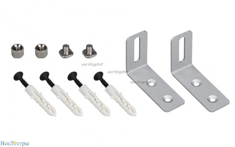 настенный держатель arlight s2-line-fix-9mm set (3360) 021183