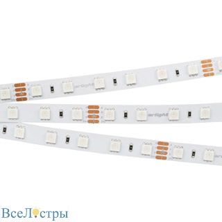 светодиодная лента arlight rt-b70-10mm 24v rgb (14 w/m, ip20, 5m) (открытый) 040916