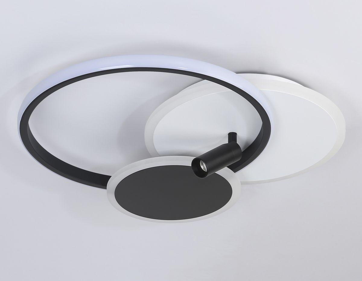 потолочная светодиодная люстра ambrella light comfort line fl5118