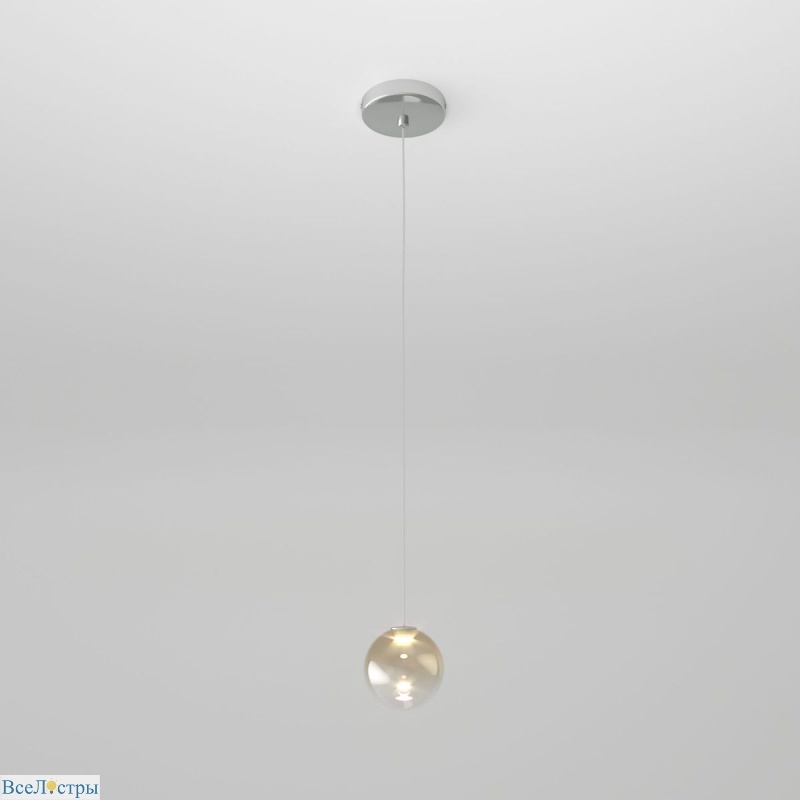 подвесной светильник eurosvet wonder 50234/1 led янтарный a058640