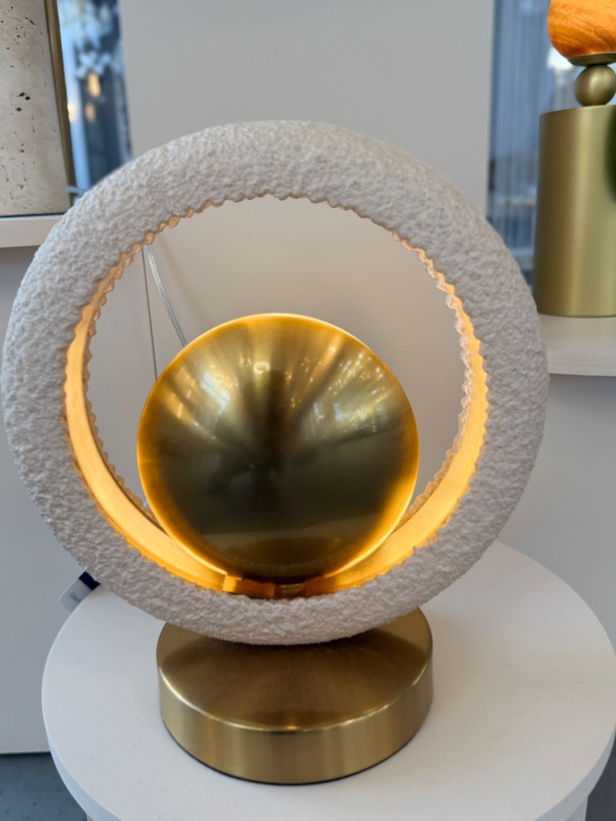 настольная лампа odeon light hightech saturn 5443/1t
