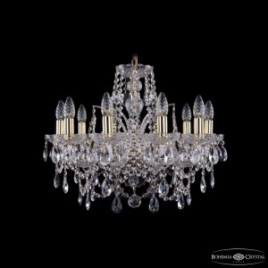 Подвесная люстра Bohemia Ivele Crystal 1411/10/195 G