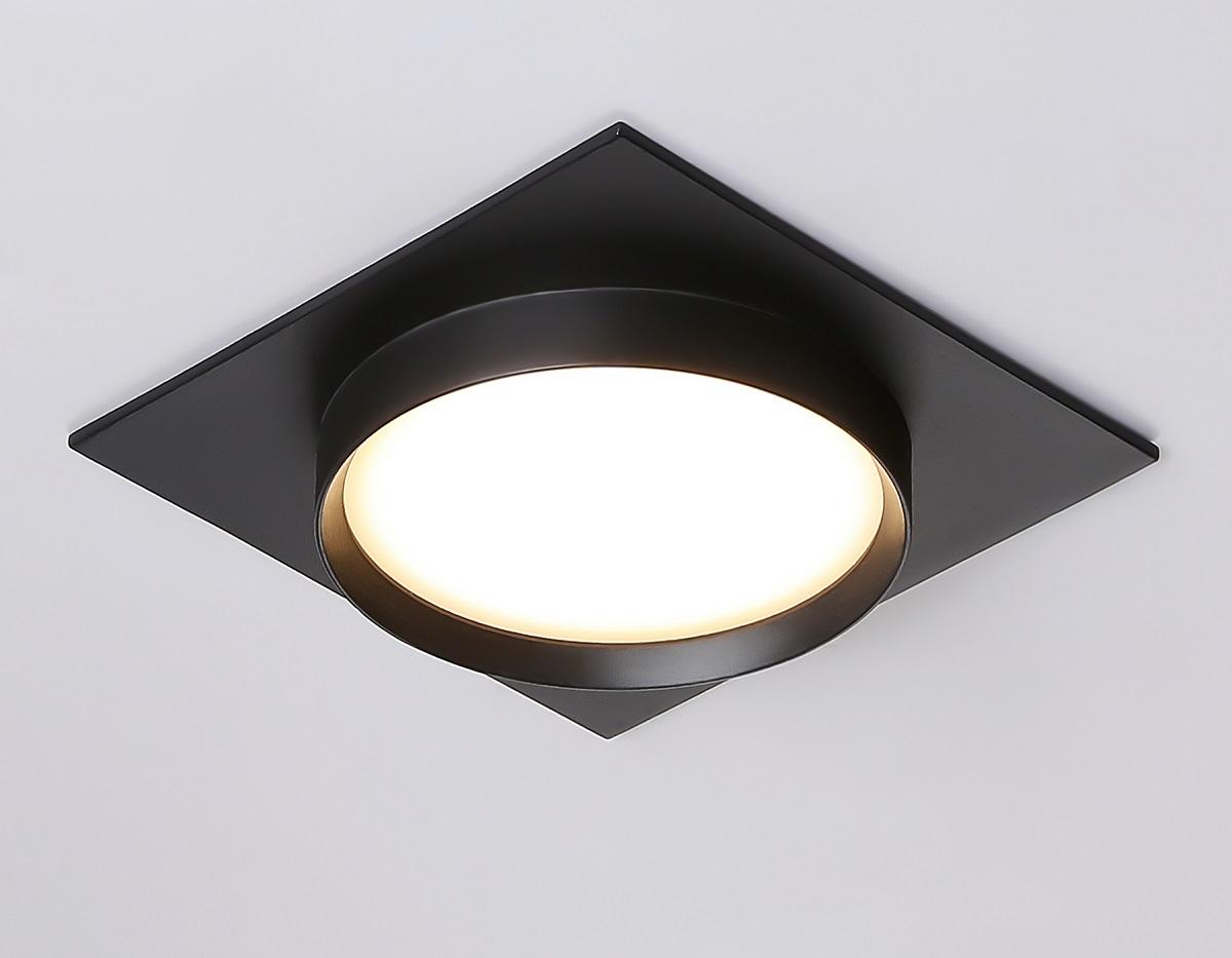 встраиваемый светильник ambrella light techno spot gx53 acrylic tech tn5231