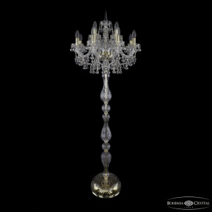 Торшер Bohemia Ivele Crystal 1409T1/8+4/195-165 G