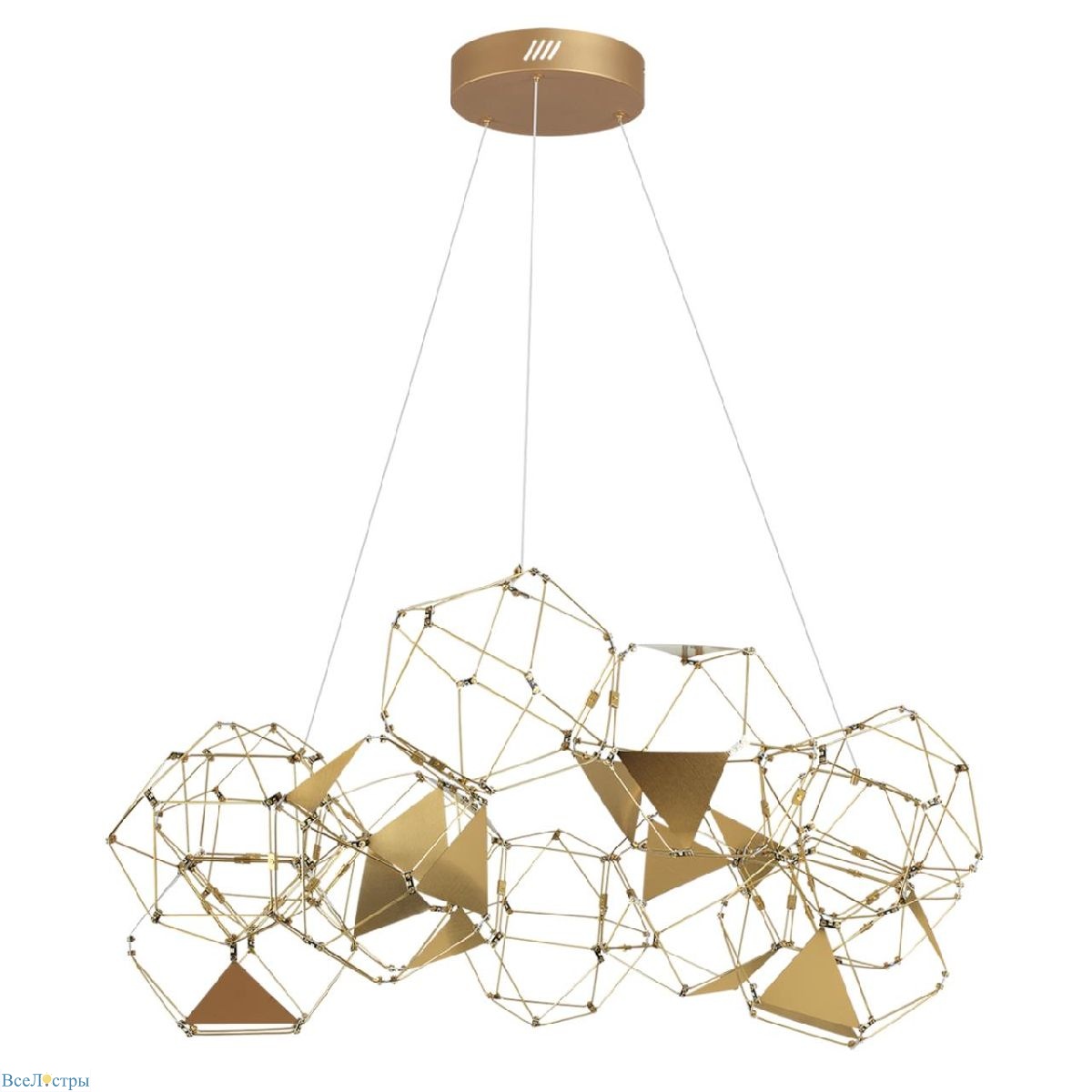 подвесная люстра odeon light trellis 5086/56l