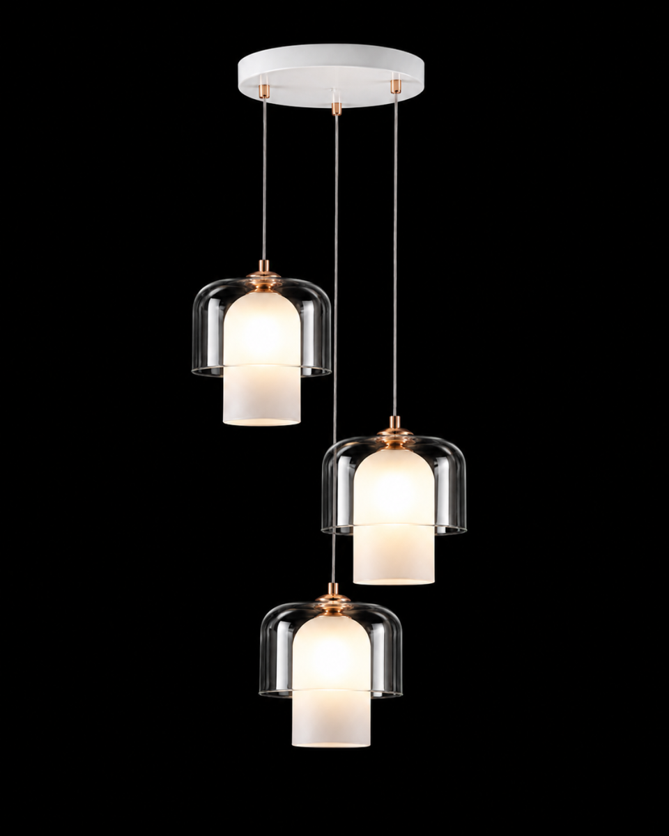 подвесной светильник 33lab.studio pnd105.03.16fg3.001.wh-m07tr