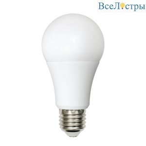 Лампа светодиодная (UL-00001569) Uniel E27 9W 4000K матовая LED-A60-9W/WW+NW/E27/FR PLB01WH