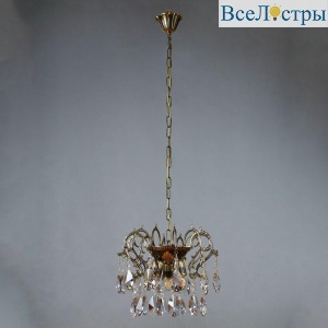 Подвесная люстра Ambiente Alicante 8888/3 CL PB Tear Drop