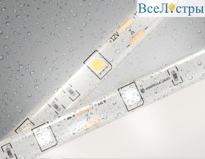 Светодиодная лента Ambrella Light LED Strip 12В 5050 7,2Вт/м 4500K 5м IP65 GS1902