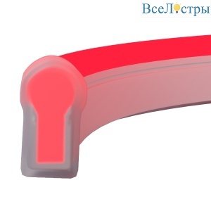 Гибкий неон Maytoni Led Strip 25x13 220В 8Вт/м Red IP65 50м 201233