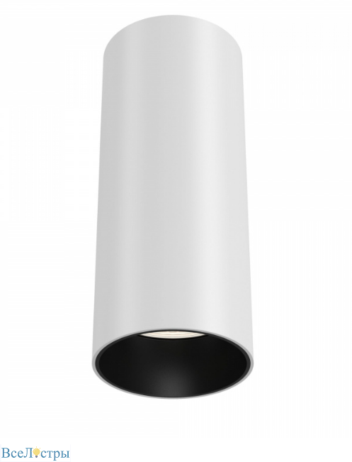 потолочный светильник maytoni technical focus led c056cl-l12w3k-w-w