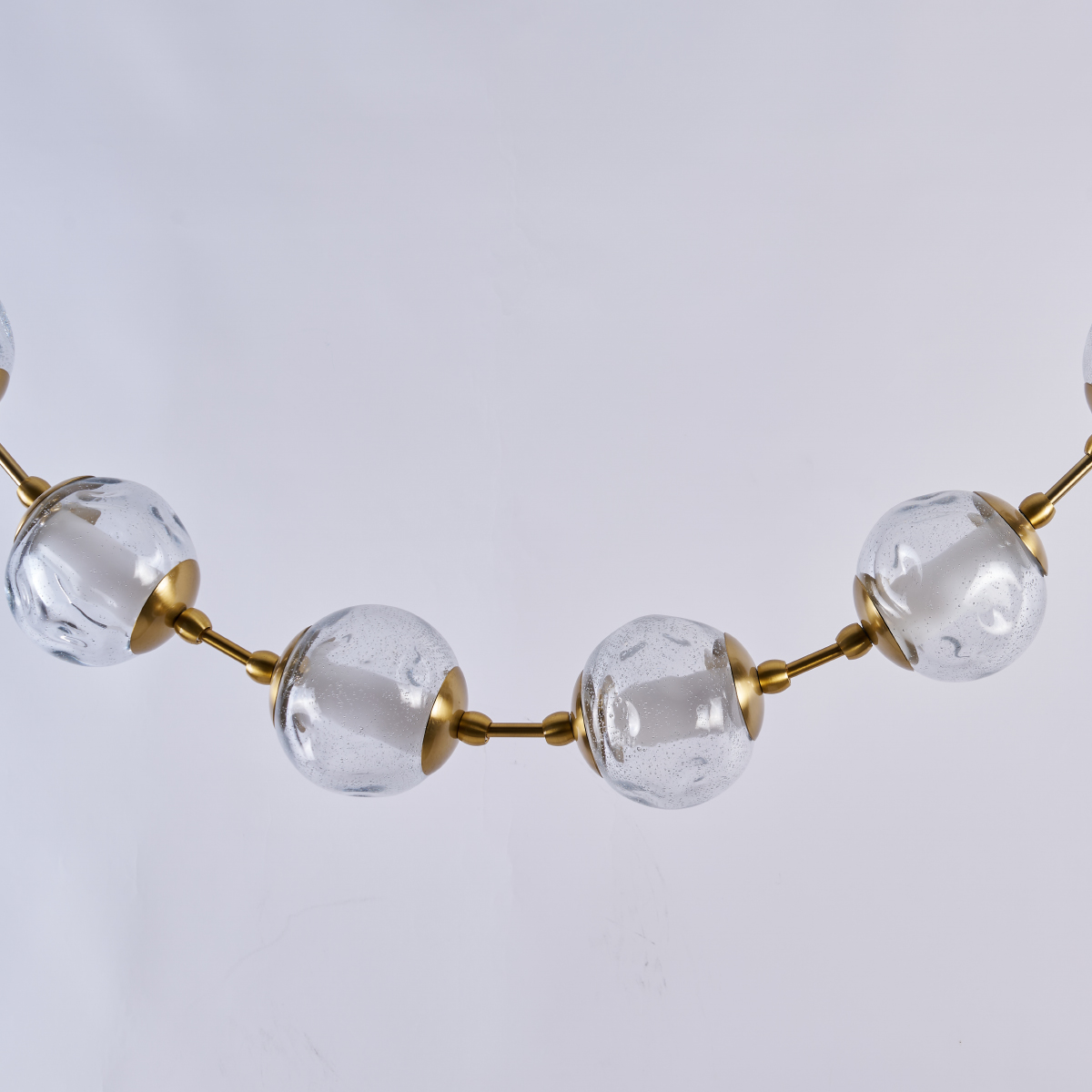 подвесной светильник delight collection od2437a-16 brass/clear
