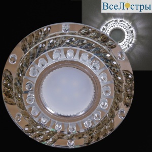 Встраиваемый светильник Reluce 22092-9.0-001PL MR16+LED3W CL+GR