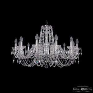 Подвесная люстра Bohemia Ivele Crystal 1402/12/300 Ni