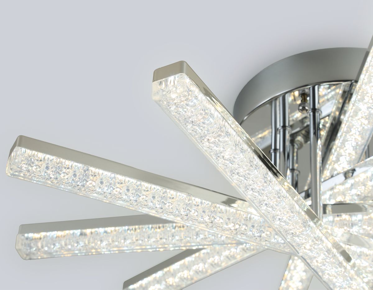 потолочная люстра ambrella light acrylica original fa8895