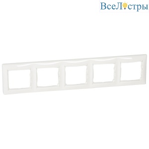 Рамка пятиместная Legrand Valena Classic 696744