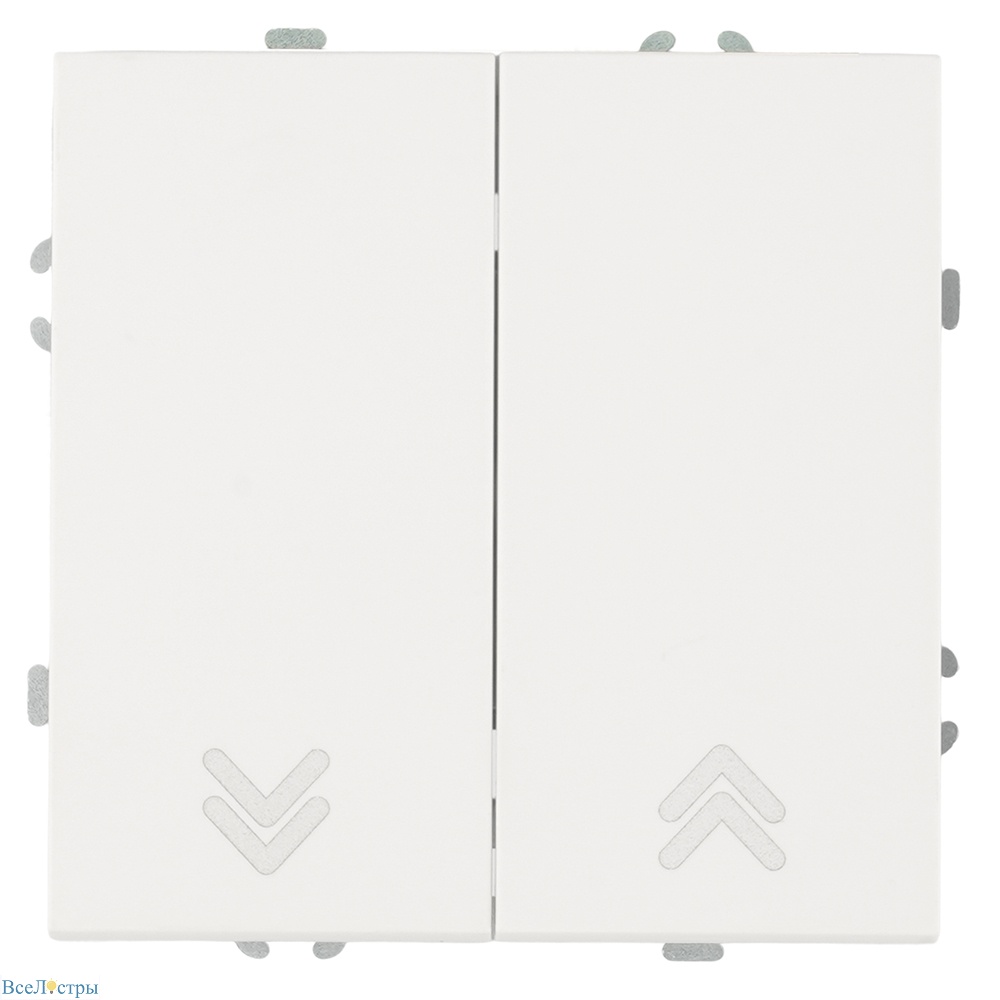 выключатель двухклавишный stekker эмили rsw10-5116-01 белый фарфор soft touch 50822