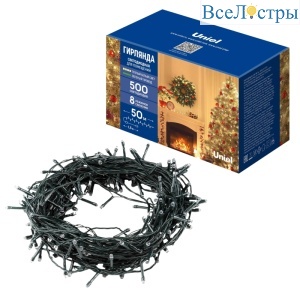 Гирлянда Uniel ULD-S5000-500/DGA WARM WHITE IP20 UL-00009930