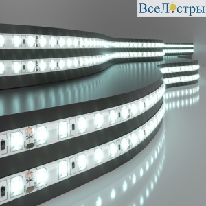 Светодиодная лента Elektrostandard 24V 9,6W 120Led 2835 IP65 холодный белый, 5м 4690389167546