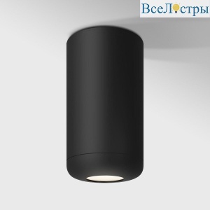 Потолочный светодиодный светильник Elektrostandard Onde 25044/LED 10W 4000K черный a064194