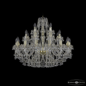 Подвесная люстра Bohemia Ivele Crystal 1409/16+8+4/300 G