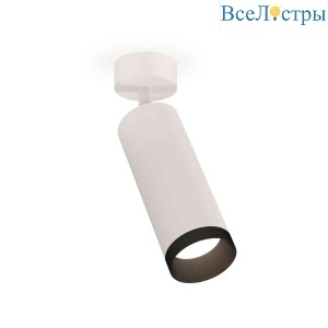 Комплект накладного светильника Ambrella light Techno Spot XM6342002 SWH/PBK белый песок/черный полированный (A2202, C6342, N6131)