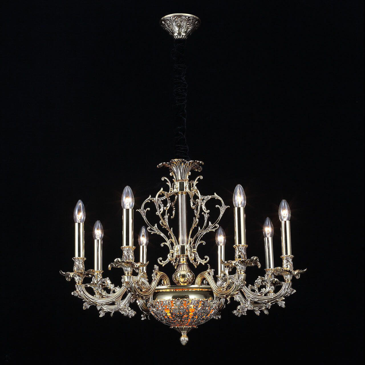 подвесная люстра lucia tucci firenze 1780.8.2 antique gold