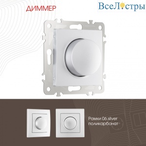 Диммер Arte Milano 206.48-1.silver