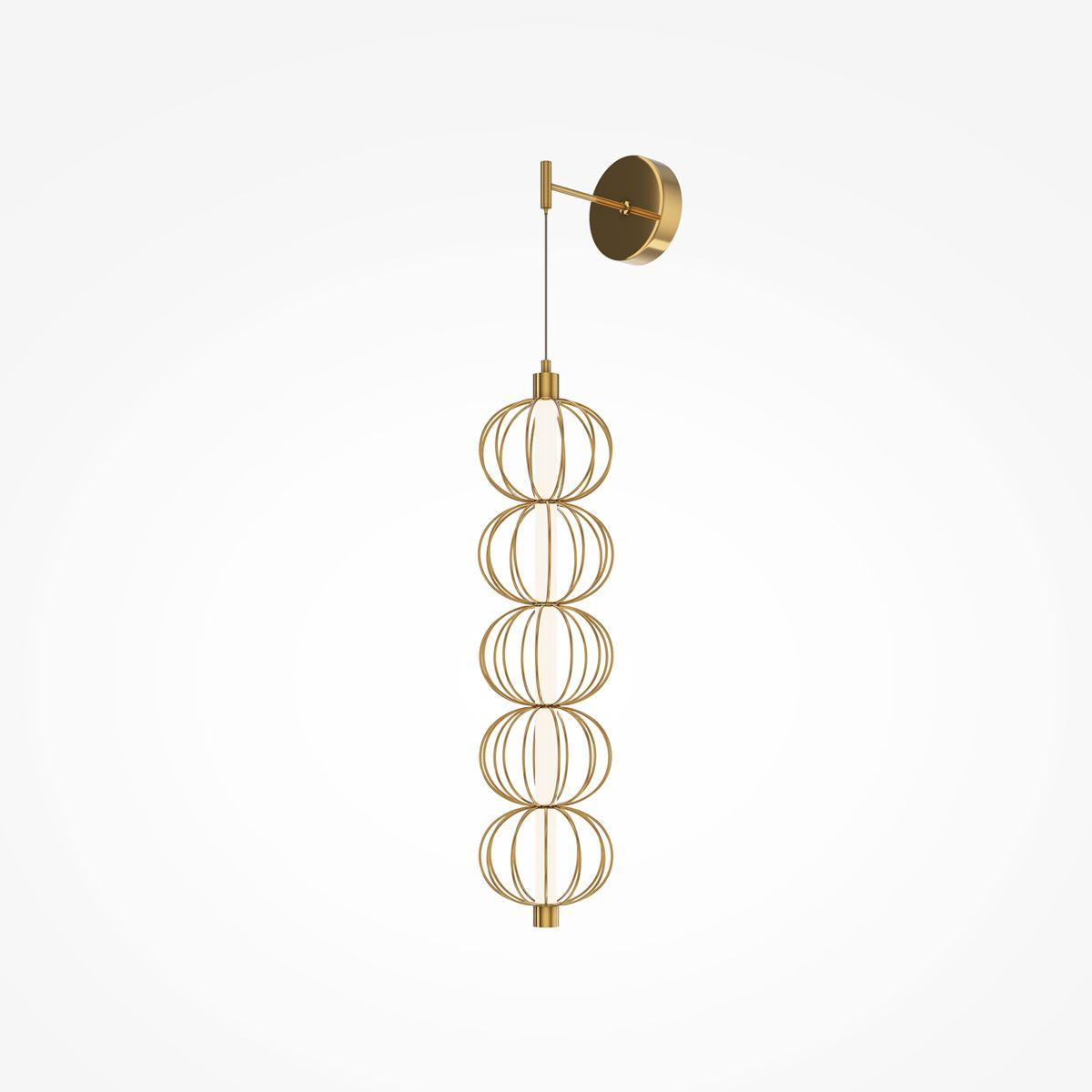 бра maytoni golden cage mod216wl-l10g3k