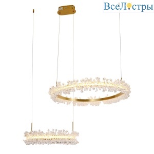 Подвесной светодиодный светильник Kink Light Лаура 08245,36PA