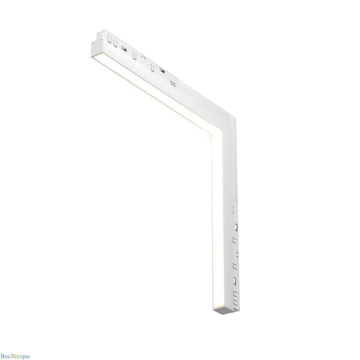 трековый светодиодный светильник maytoni technical exility basis tr102-24w3k-w