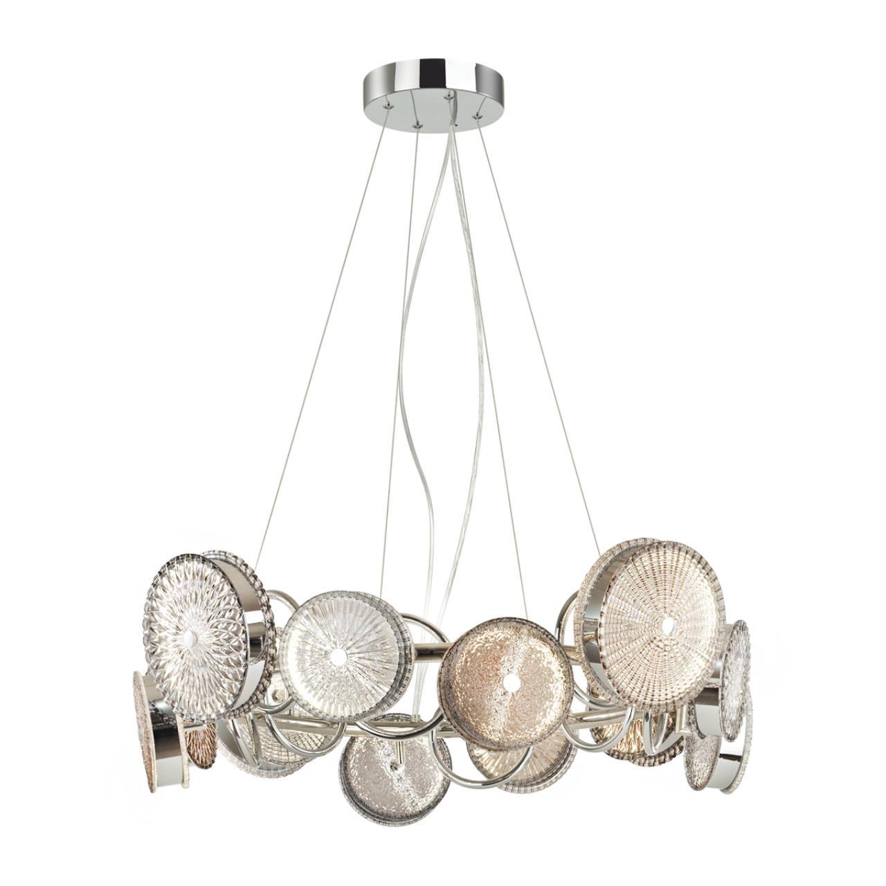 подвесная светодиодная люстра odeon light exclusive caramella 5416/95l