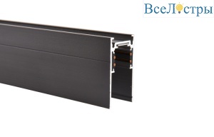 Шинопровод магнитный накладной Crystal  Lux CLT 0.113 01 L3000 BL