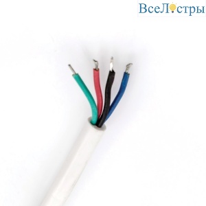 Коннектор для соединения RGB/CCT ленты Apeyron 10мм с контроллером RGB/CCT 09-04