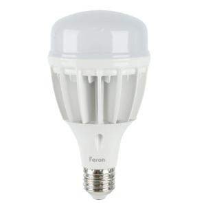 Лампа светодиодная Feron E27-E40 30W 4000K Цилиндр Матовая LB-65 25818