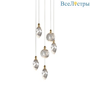 Подвесной светильник Delight Collection Colvin MT9176-6H titanium gold